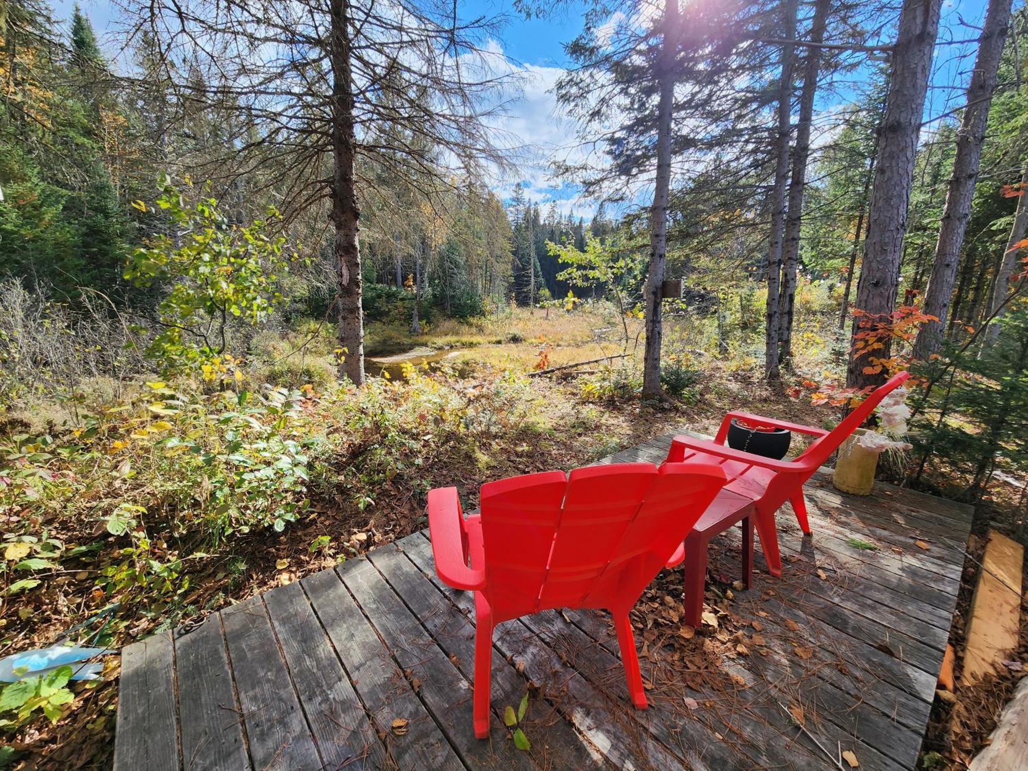 Chalets Nabu La Sacacomie - Riviere - Billard 圣亚历克西德蒙 外观 照片